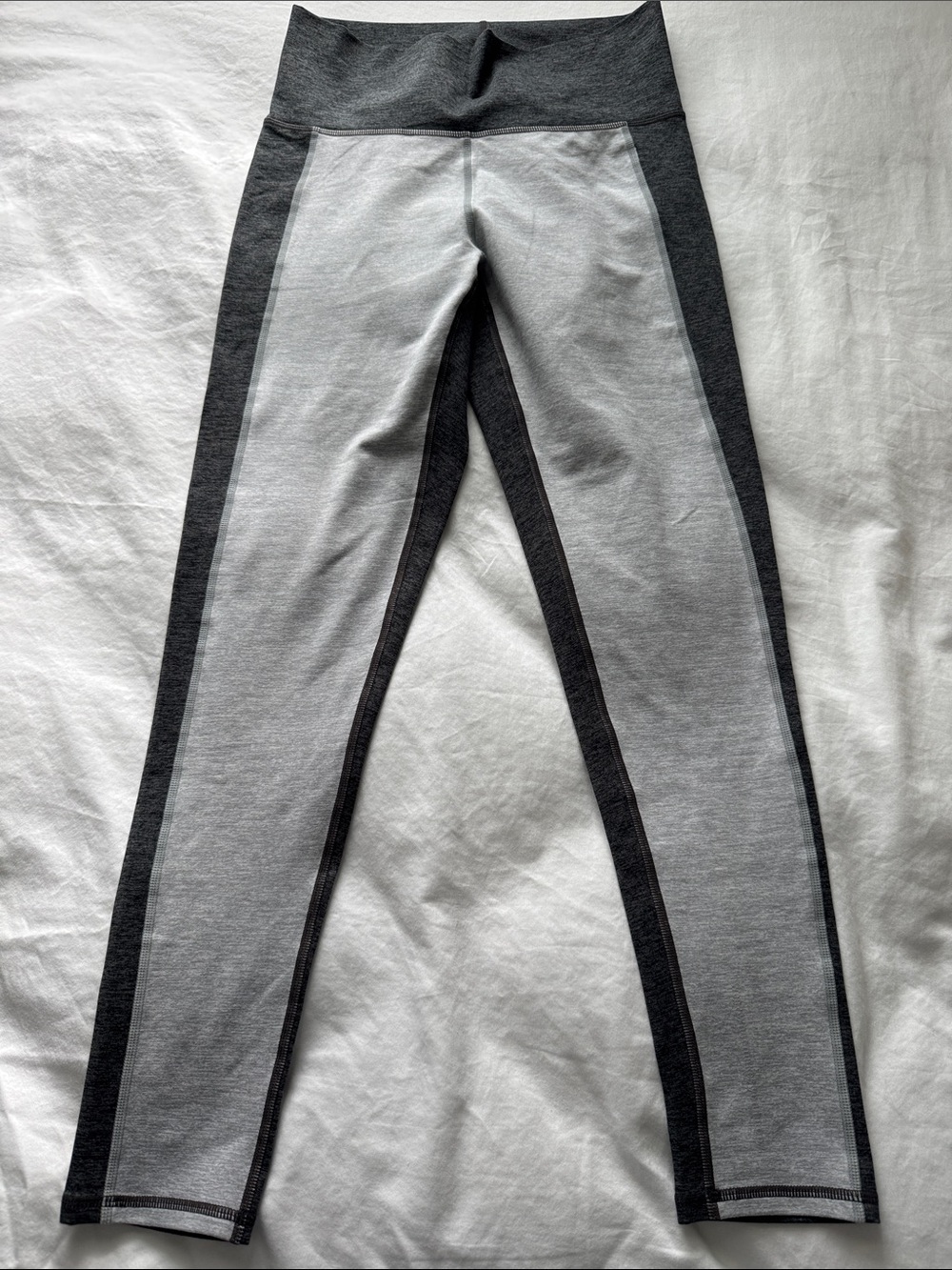 Terez Heathered Gray High-Waist Leggings